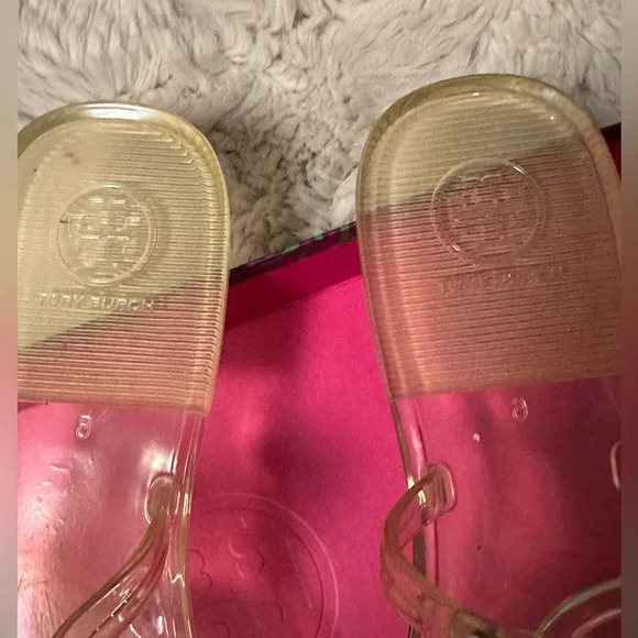 Tory Burch clear thong sandals size 9 - Picture 10 of 12